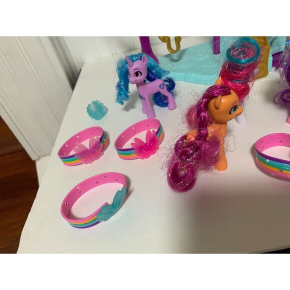 Twilight SParkle Playset Zipline Castle Royal Palace Zephyr Heights 4 ponies Sti - Picture 5 of 5